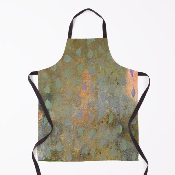 Item preview, Metallic White Leaves on Gold Background designed and sold by ColorsandShapes.