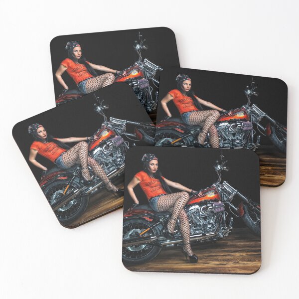 Item preview, Biker Girl Pin-Up designed and sold by William A McCarthy.