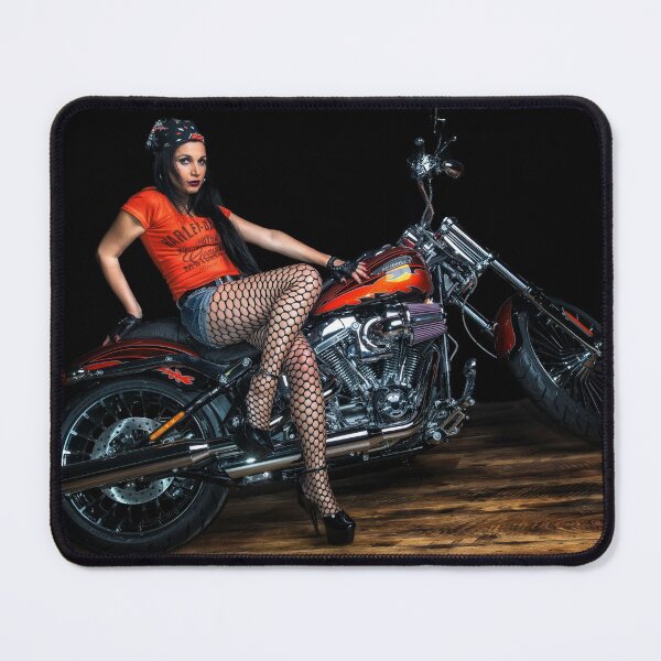 Item preview, Biker Girl Pin-Up designed and sold by William A McCarthy.