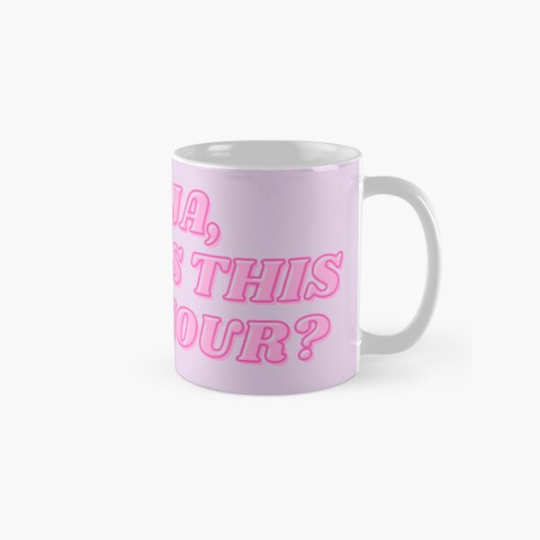 PINK; Pooja, what is this behaviour? Classic Mug