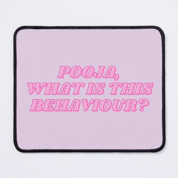 Item preview, DESI PINK; Pooja, what is this behaviour? designed and sold by ZAHARA-.