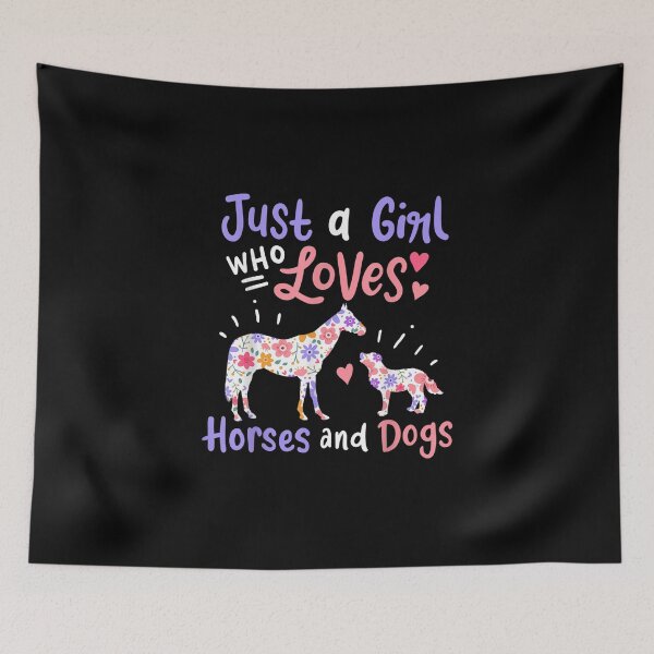 Item preview, Just A Girl Who Loves Horses And Dogs designed and sold by Trever Lockman.