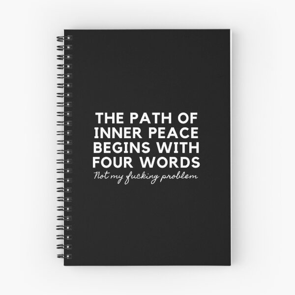 Item preview, The Path of Inner Peace Funny designed and sold by typotypegraphy.