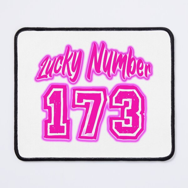 Item preview, Pink Lucky Number 173 designed and sold by swiftjace.