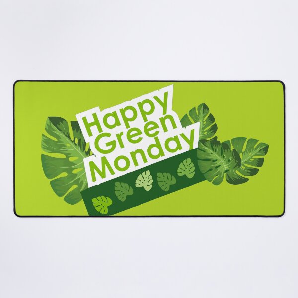 Item preview, Happy leaves deco - Green Monday designed and sold by thewishdesigns.