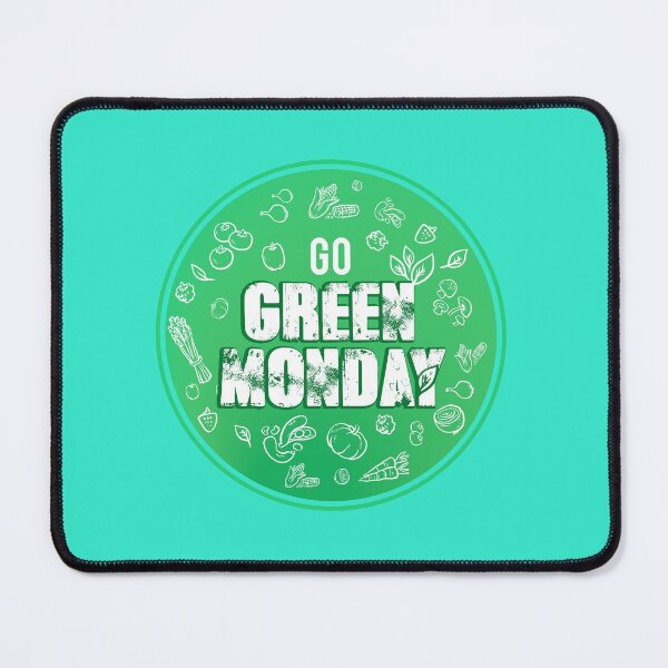 Item preview, Go eat healthy - Green Monday designed and sold by thewishdesigns.