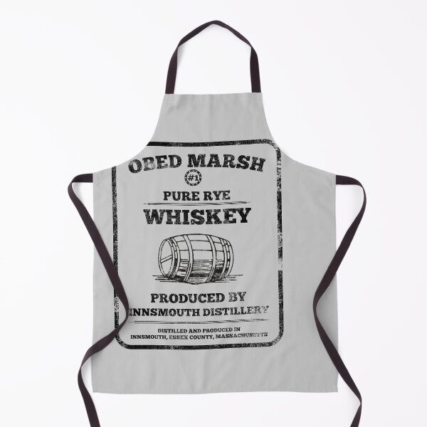 Item preview, Obed Marsh Pure Rye Whiskey - border and distressed designed and sold by BRU Design.