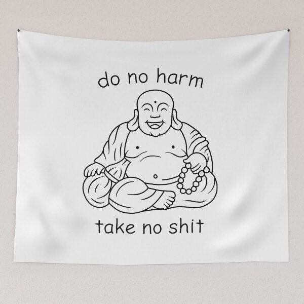 Item preview, Do not harm, take no shit designed and sold by ValentinaHramov.