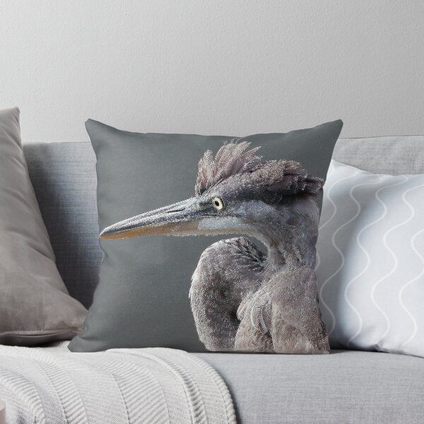 Item preview, Young Great Blue Heron designed and sold by Jeffrey Mask.