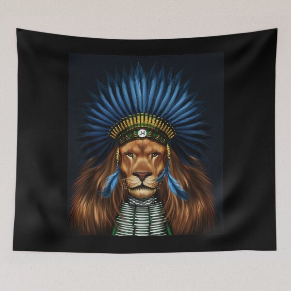 Item preview, Lion face I Lion designed and sold by aiyaarma.