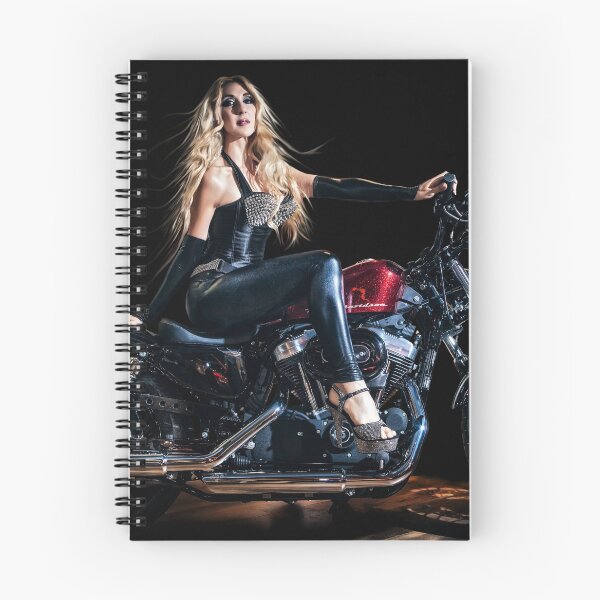 Item preview, Blonde Biker Girl Pin-Up designed and sold by William A McCarthy.