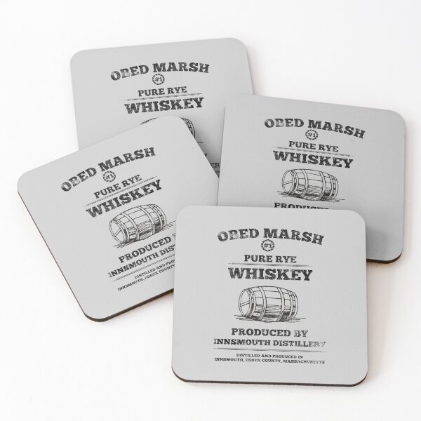 Item preview, Obed Marsh Pure Rye Whiskey - no border and distressed designed and sold by BRU Design.