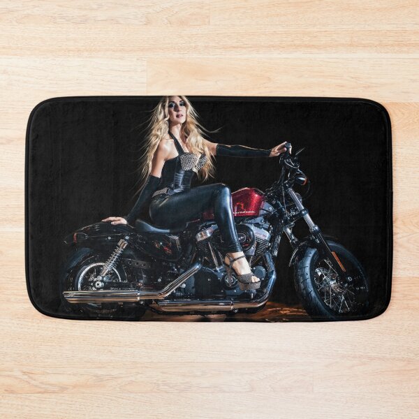 Item preview, Blonde Biker Girl Pin-Up designed and sold by William A McCarthy.
