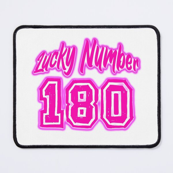 Item preview, Pink Lucky Number 180 designed and sold by swiftjace.