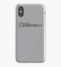 Obviously I'm Cumberbitch iPhone Case