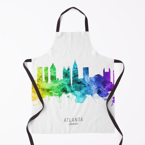 Aperçu de l'œuvre Atlanta Georgia Skyline créée et vendue par ArtPrints.