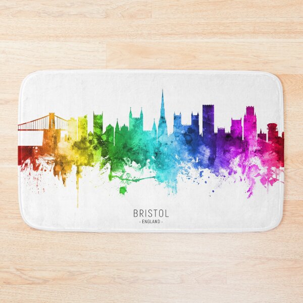 Item preview, Bristol England Skyline designed and sold by ArtPrints.