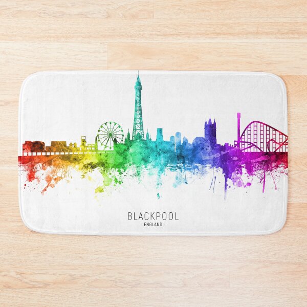 Item preview, Blackpool England Skyline designed and sold by ArtPrints.