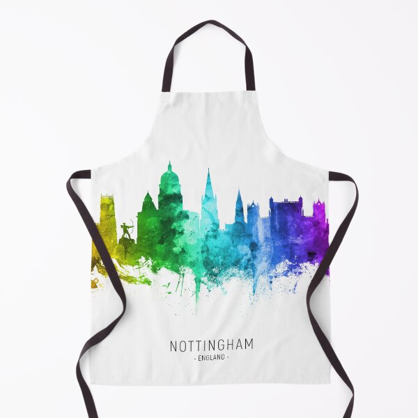 Item preview, Nottingham England Skyline designed and sold by ArtPrints.