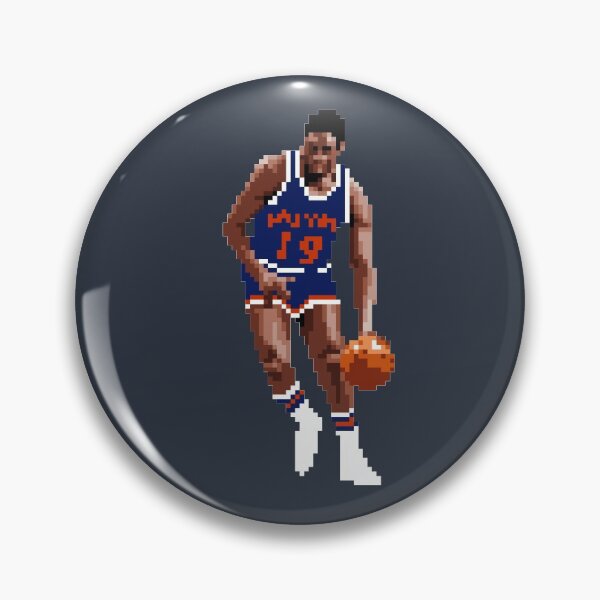 Item preview, Willis Reed Pixel Dribble Qiangy designed and sold by qiangdade.