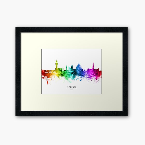 Item preview, Florence Italy Skyline designed and sold by ArtPrints.