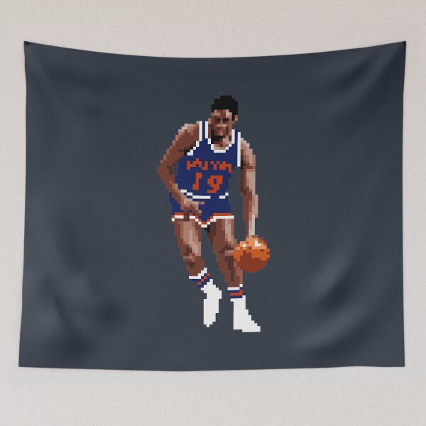 Item preview, Willis Reed Pixel Dribble Qiangy designed and sold by qiangdade.