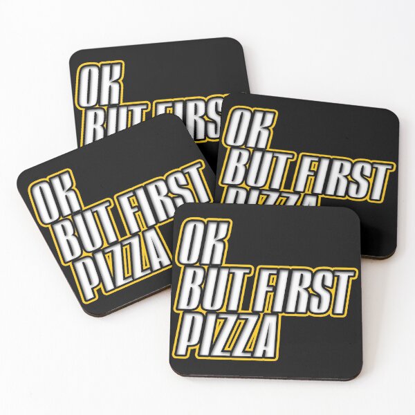 Item preview, Ok But First Pizza designed and sold by NuarzDesign.