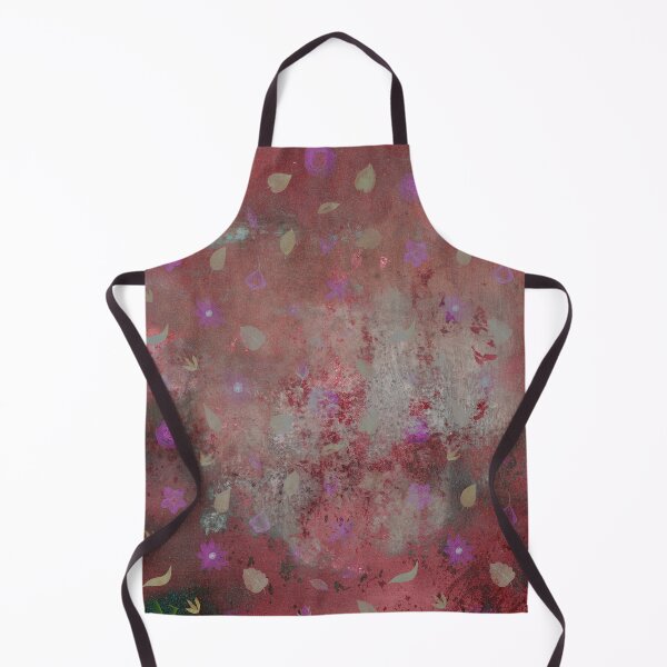 Item preview, Violet Flowers on Rose Gold Background designed and sold by ColorsandShapes.