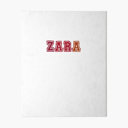 Zara Art Board Prints for Sale