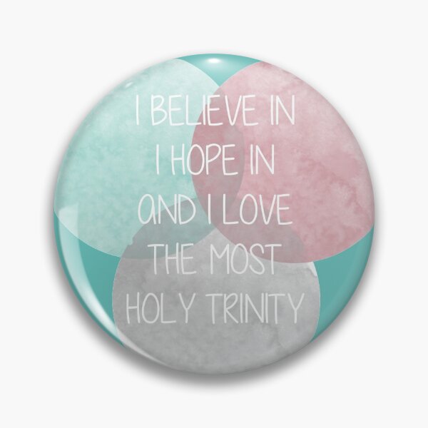 Item preview, Turquoise Trinity Sunday with triple Circles abstract - Trinity Sunday designed and sold by thewishdesigns.