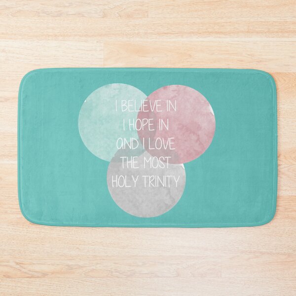 Item preview, Turquoise Trinity Sunday with triple Circles abstract - Trinity Sunday designed and sold by thewishdesigns.