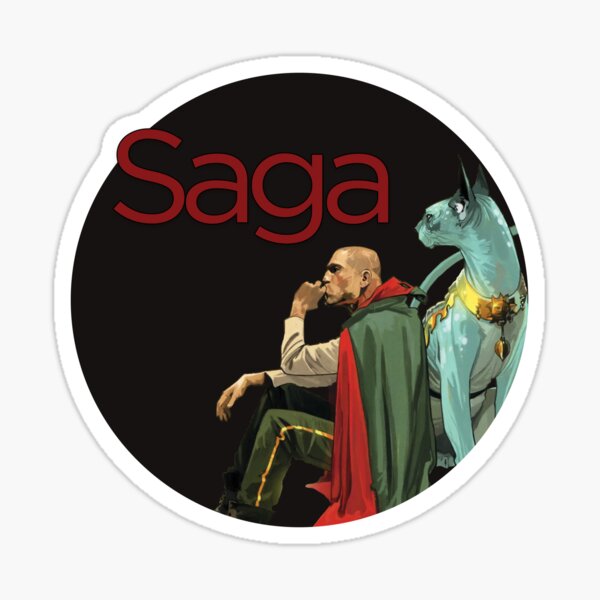 Saga - The Will Sticker