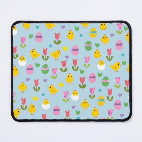 Item preview, Easter - chick and tulips pattern designed and sold by ValentinaHramov.