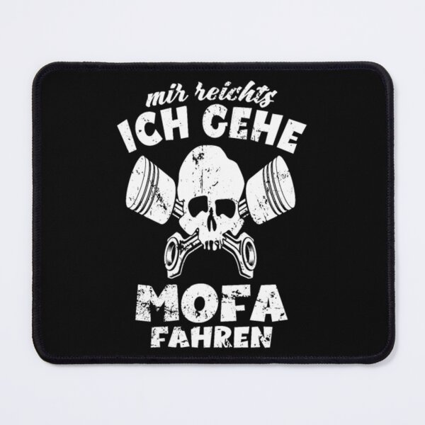 Artikelvorschau, Moped Motorrad - Genug, ich werde einen Mofa fahren entworfen und verkauft von hienshirts79.