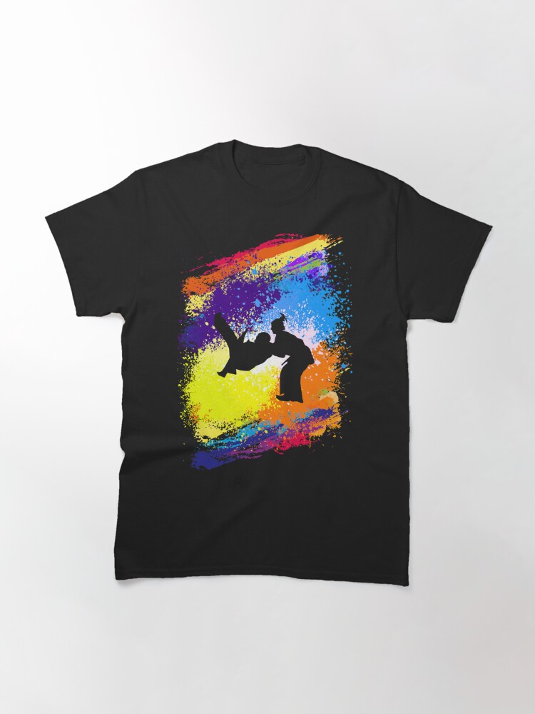 Discover Jiu Jitsu Art Aquarelle T-Shirt Unisex