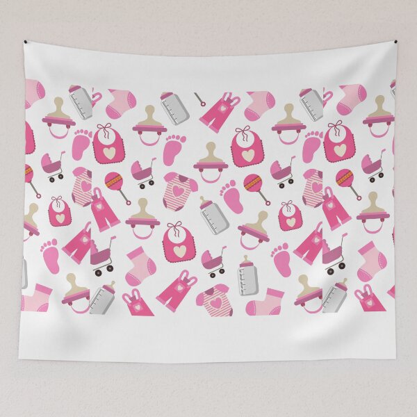 Item preview, Cute Toddler Pink Print | Cute Christmas Decor | Halloween Gift | Home Decor | Halloween Decoration | Christmas Decoration | Christmas Shopping | Christmas Decor designed and sold by dipimoda.