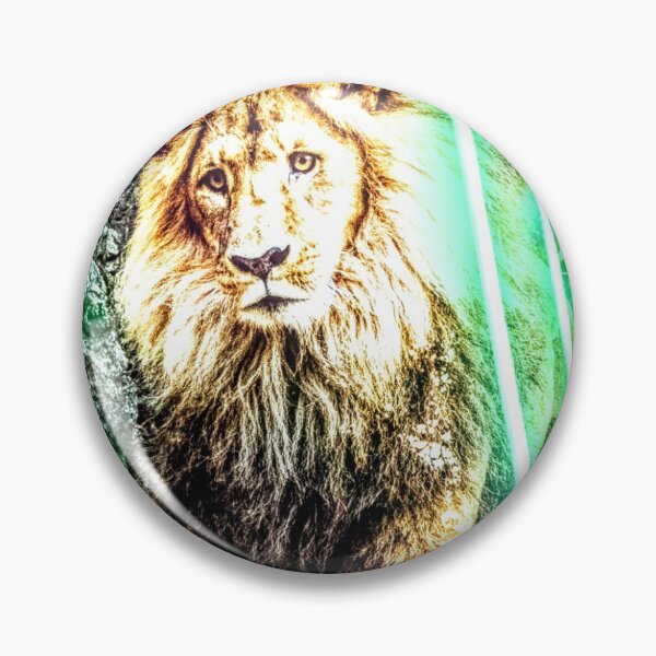 Item preview, Neon Green Electric Lion  designed and sold by AlfredBilling.