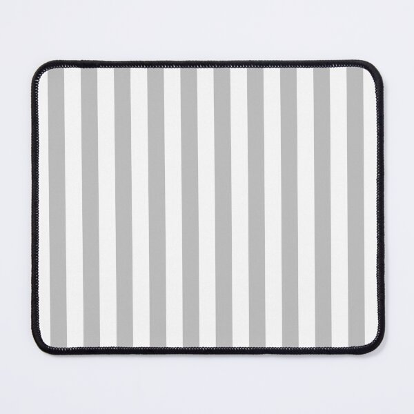 Item preview, Small SILVER GREY and WHITE Vertical STRIPES designed and sold by RachelMacht.