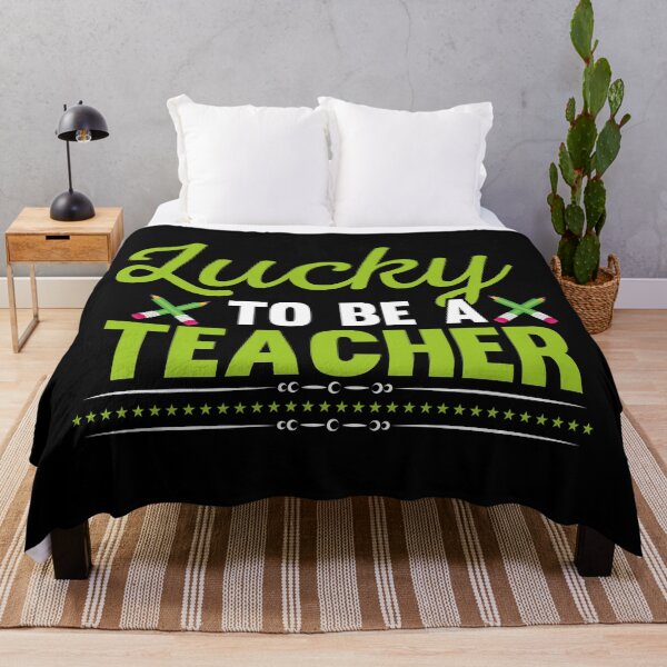 Item preview, Lucky To Be A Teacher designed and sold by AuroraApparel.
