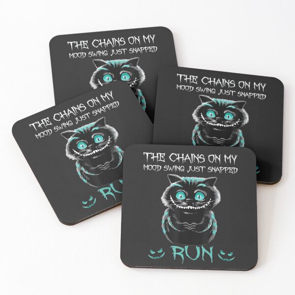 Item preview, Creepy Cat Funny The Chains On My Mood Swing Just Snapped T-Shirt designed and sold by Blue-Rechard.