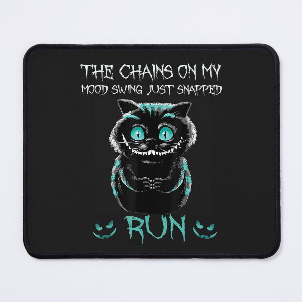 Item preview, Creepy Cat Funny The Chains On My Mood Swing Just Snapped T-Shirt designed and sold by Blue-Rechard.