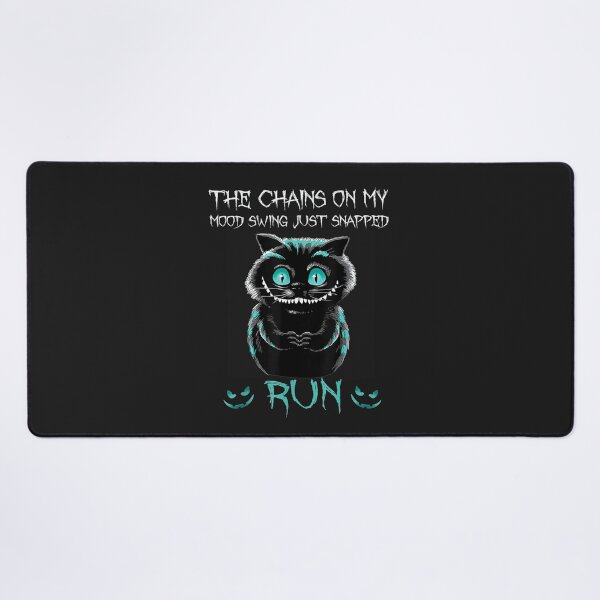 Item preview, Creepy Cat Funny The Chains On My Mood Swing Just Snapped T-Shirt designed and sold by Blue-Rechard.