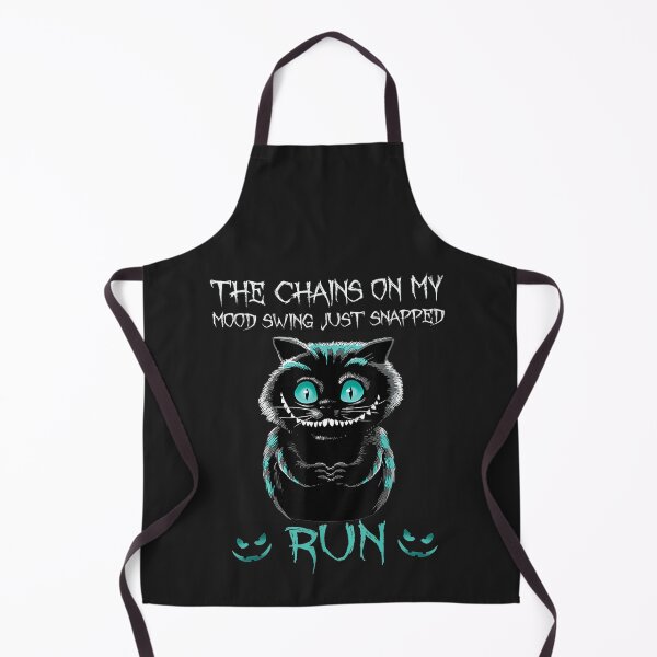 Item preview, Creepy Cat Funny The Chains On My Mood Swing Just Snapped T-Shirt designed and sold by Blue-Rechard.
