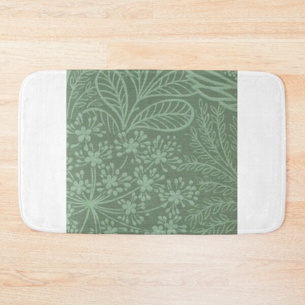 Item preview, Green floral design designed and sold by VilaPropuh.
