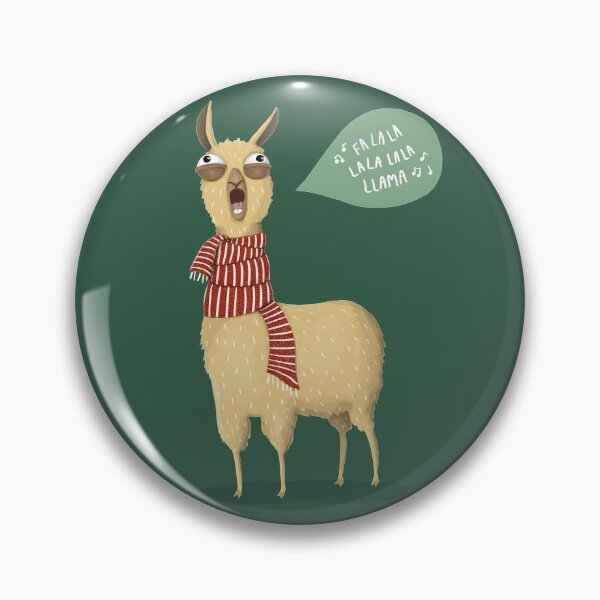 Item preview, Christmas holiday Llama designed and sold by agrapedesign.