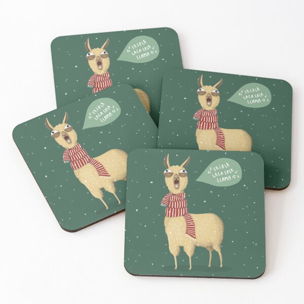 Item preview, Christmas holiday Llama designed and sold by agrapedesign.