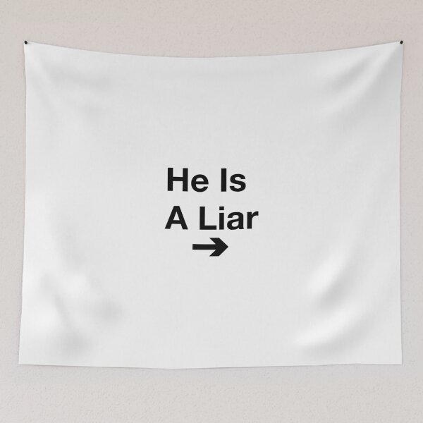 Item preview, Copy of He Is A Liar designed and sold by Sensei Squix.
