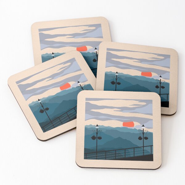 Item preview, Sunrise at Kasauli_1 designed and sold by Doodlebhai.