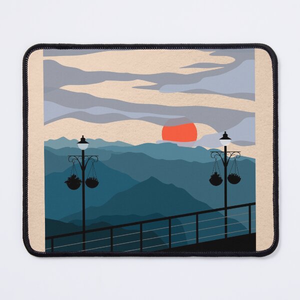 Item preview, Sunrise at Kasauli_1 designed and sold by Doodlebhai.