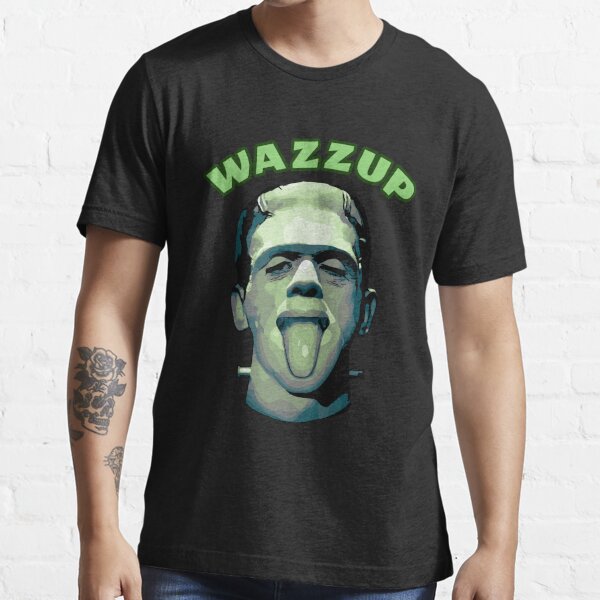 Wassup T-Shirt - What's Up Catchphrase Sticker